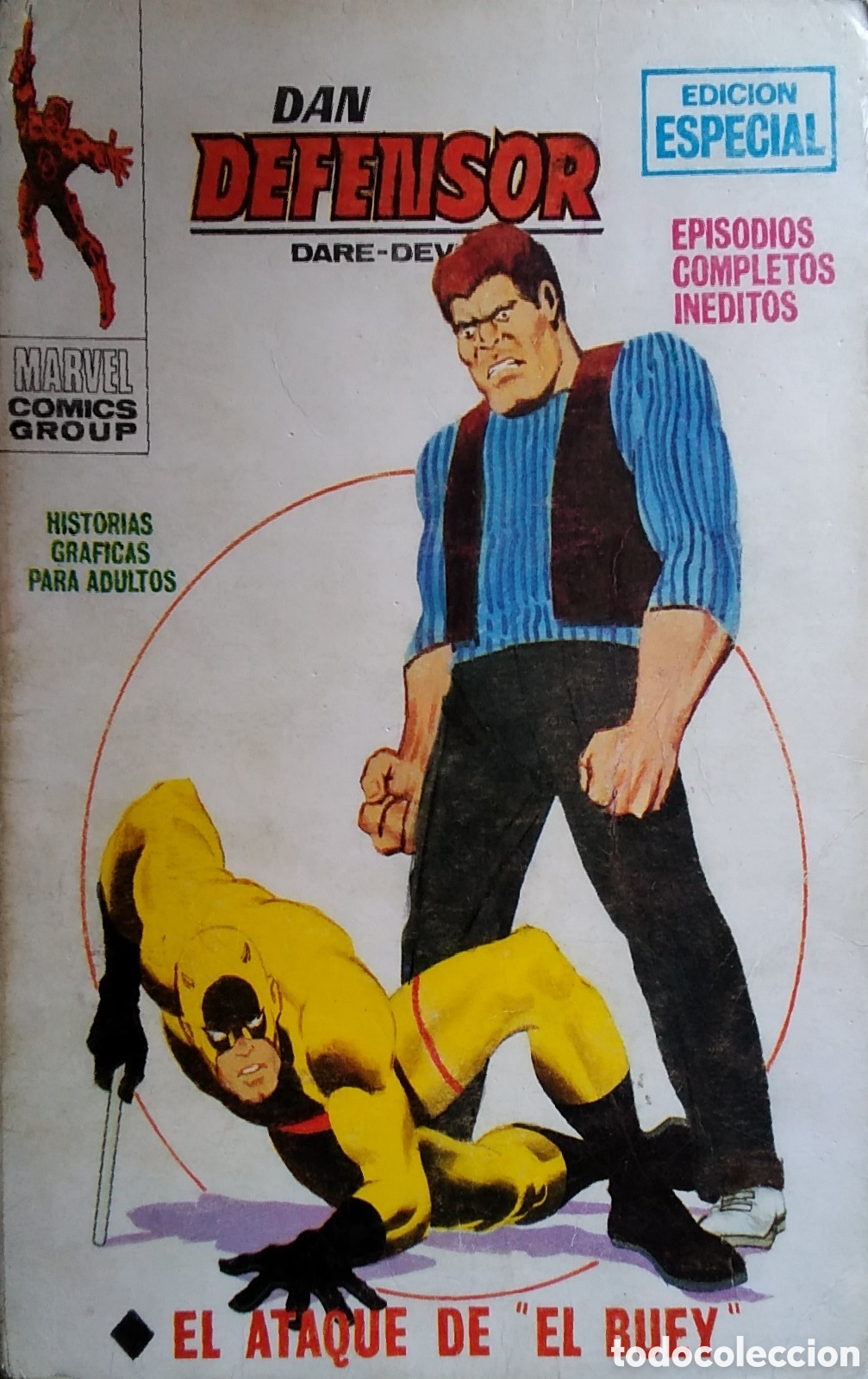 C&oacute;mics: Dan defensor c&oacute;mic v&eacute;rtice V-1 n&uacute;mero 8 el ataque de &rdquo;el buey&rdquo; - Foto 1