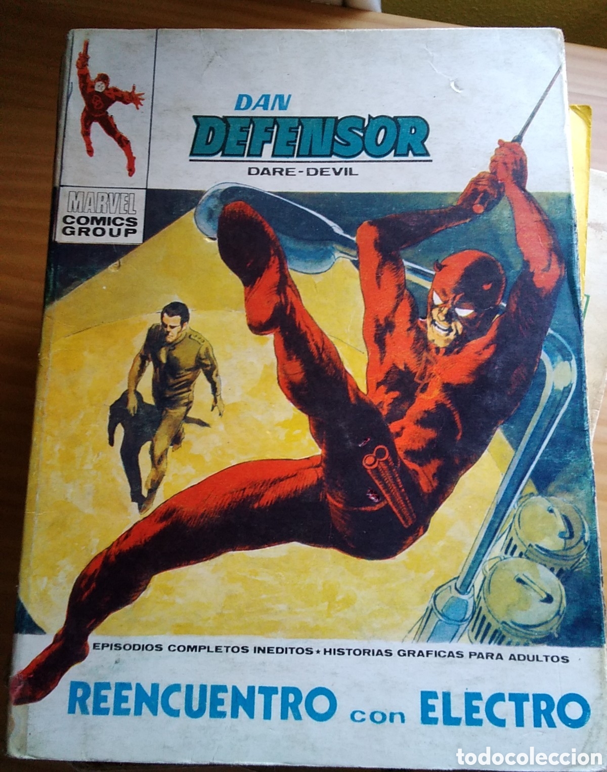 C&oacute;mics: Dan defensor c&oacute;mic v&eacute;rtice V-1 n&uacute;mero 38 reencuentro con electro - Foto 1