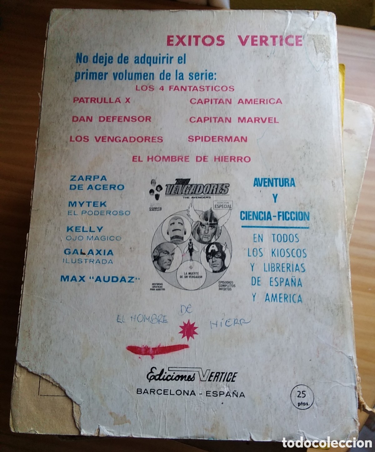 C&oacute;mics: Dan defensor c&oacute;mic v&eacute;rtice V-1 n&uacute;mero 7 lucha de titanes - Foto 2