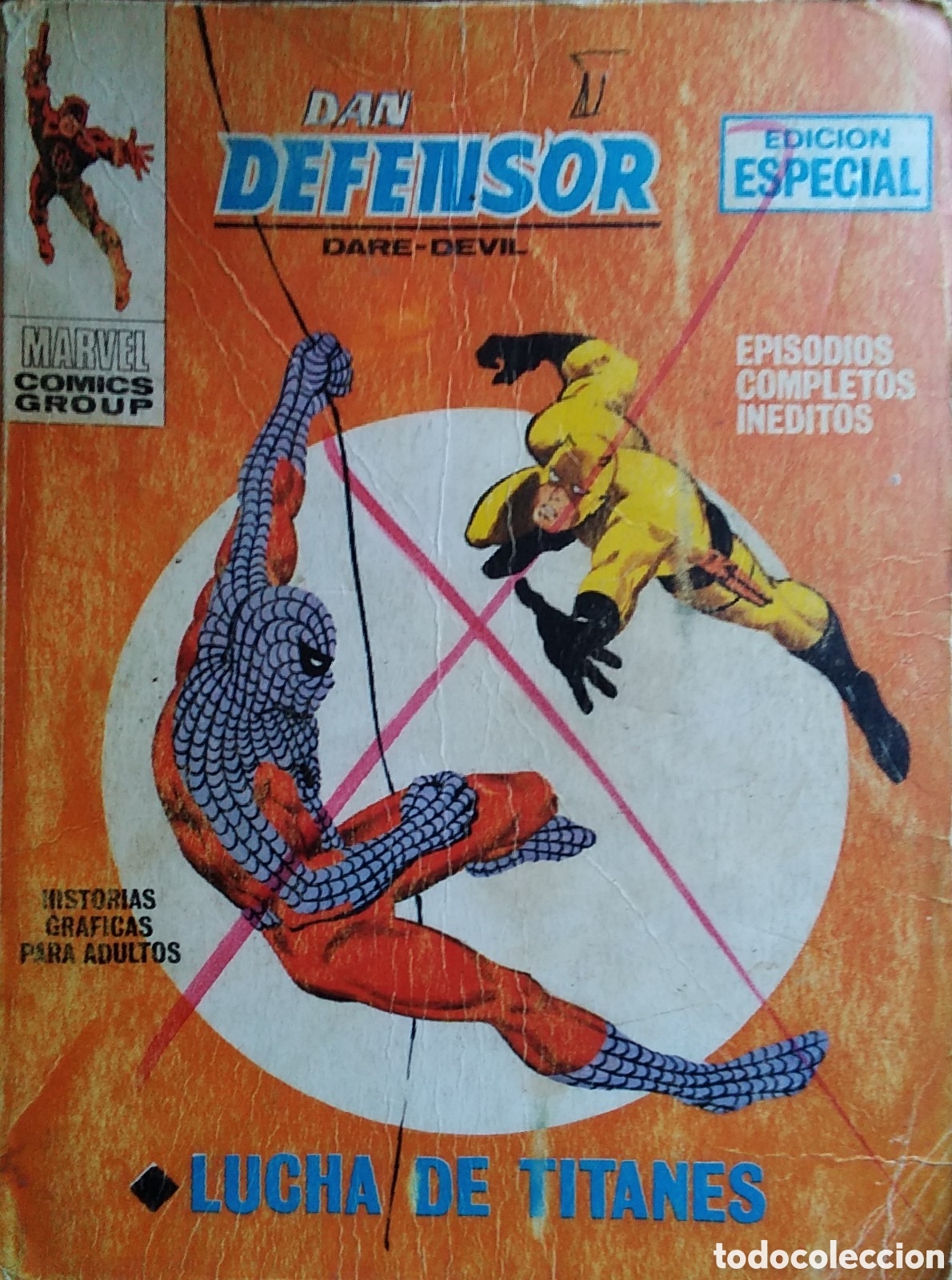 C&oacute;mics: Dan defensor c&oacute;mic v&eacute;rtice V-1 n&uacute;mero 7 lucha de titanes - Foto 1