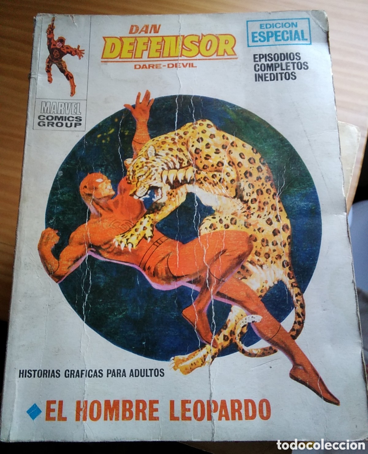 C&oacute;mics: Dan defensor c&oacute;mic v&eacute;rtice V-1 n&uacute;mero 30 el hombre leopardo - Foto 1