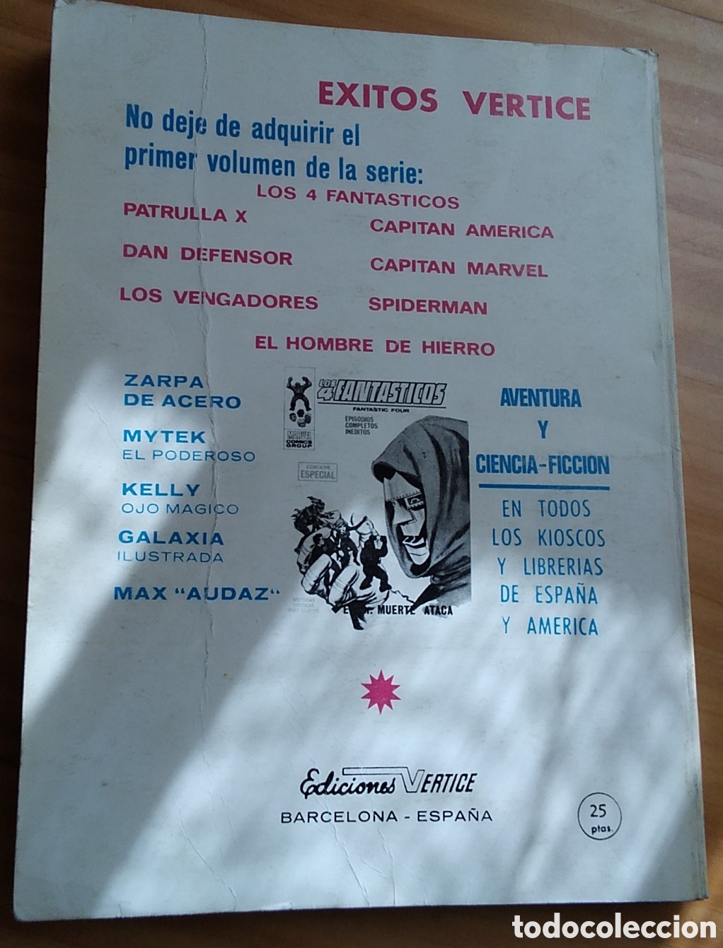 C&oacute;mics: Selecciones v&eacute;rtice comic V-1 n&uacute;mero 52 plan diab&oacute;lico - Foto 2