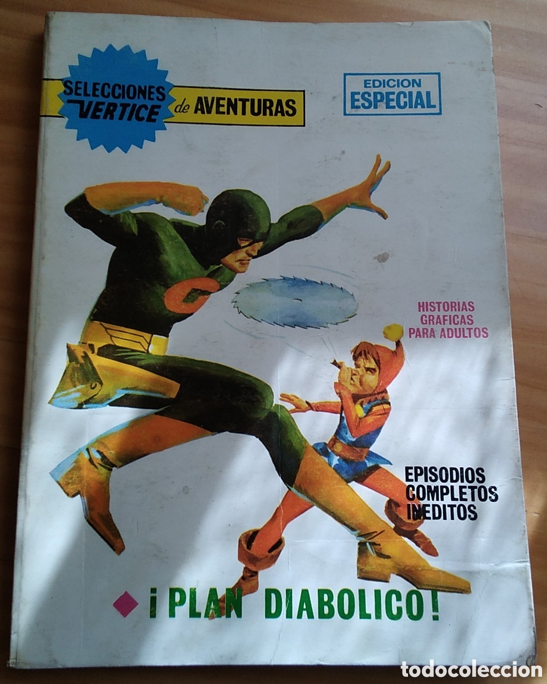 C&oacute;mics: Selecciones v&eacute;rtice comic V-1 n&uacute;mero 52 plan diab&oacute;lico - Foto 1
