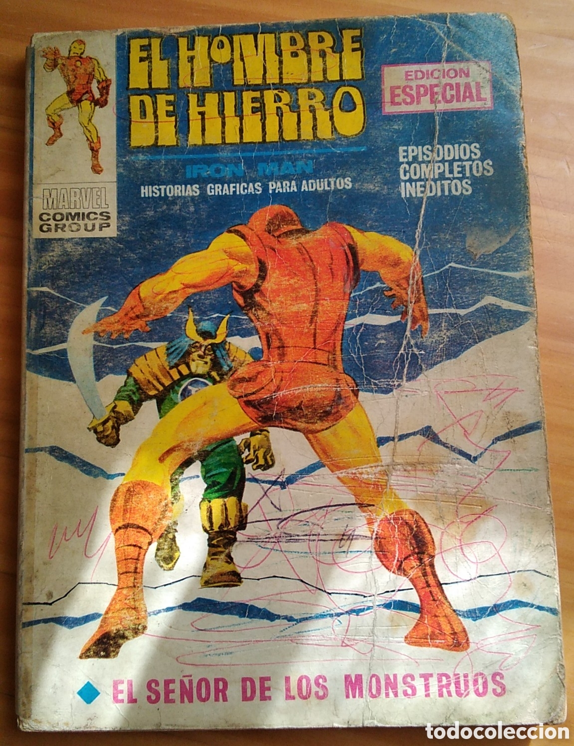 C&oacute;mics: Hombre de hierro comic vertice V-1 n&uacute;mero 13 el se&ntilde;or de los monstruos - Foto 1