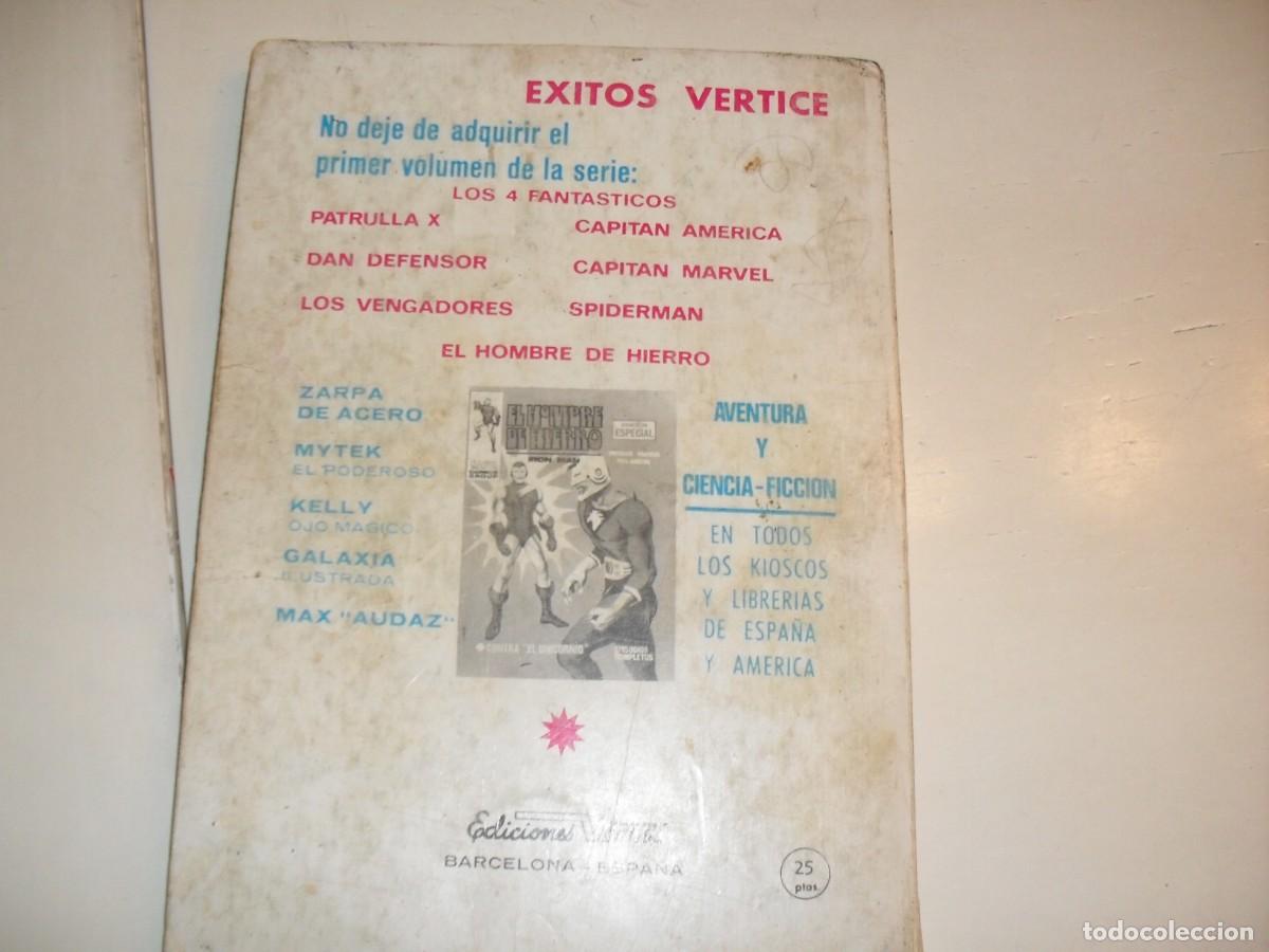C&oacute;mics: CAPITAN MARVEL N&ordm;1,EL PRIMERO,HEROE APOCALIPTICO.VERTICE,1969 - Foto 2