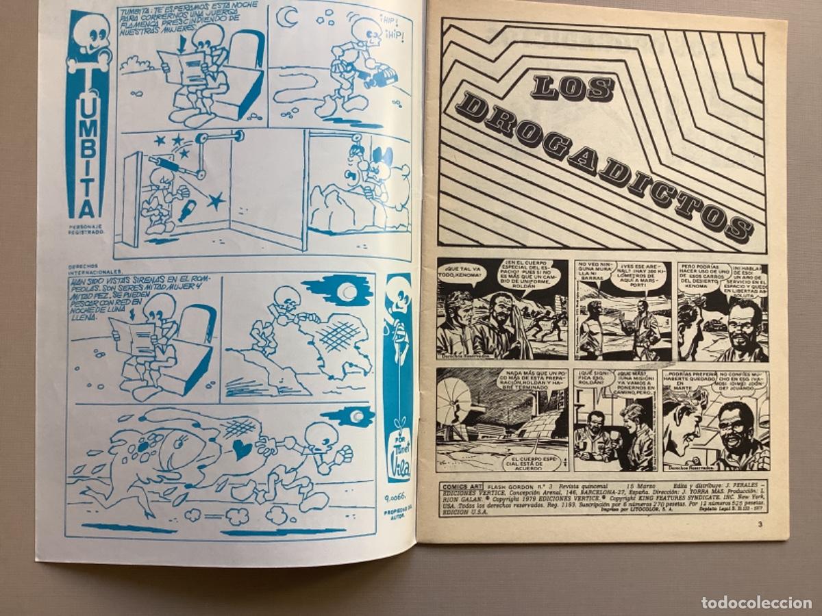 C&oacute;mics: FLASH GORDON VOLUMEN 2 N&Uacute;MERO 3 EXCELENTE ESTADO - Foto 2