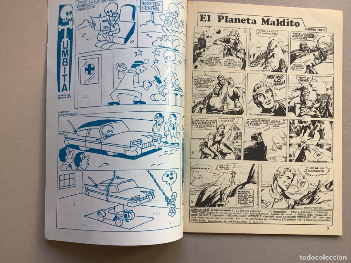 C&oacute;mics: FLASH GORDON VOLUMEN 2 N&Uacute;MERO 13 EXCELENTE ESTADO - Foto 2