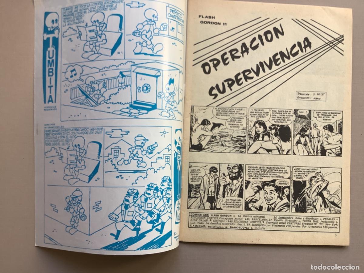 C&oacute;mics: FLASH GORDON VOLUMEN 2 N&Uacute;MERO 14 EXCELENTE ESTADO - Foto 2