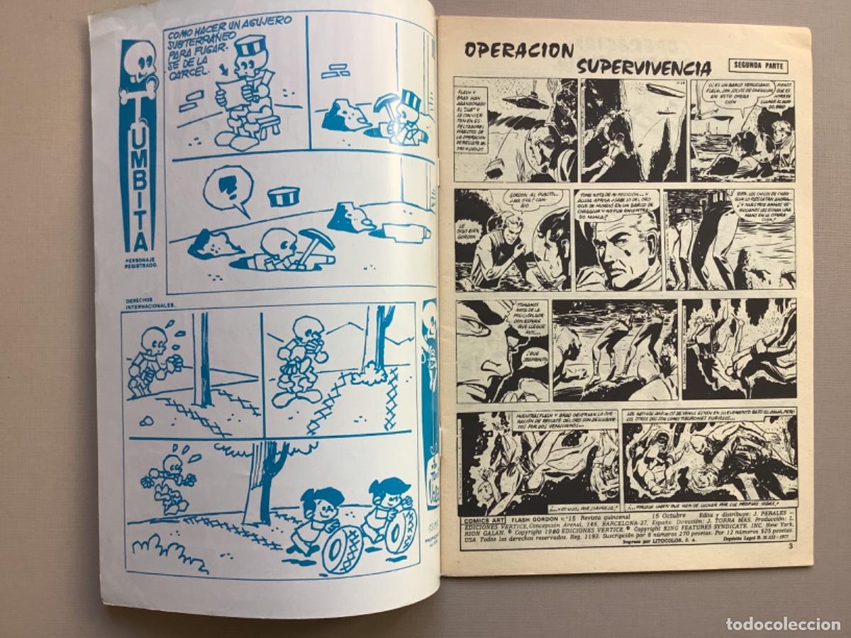 C&oacute;mics: FLASH GORDON VOLUMEN 2 N&Uacute;MERO 15 EXCELENTE ESTADO - Foto 2