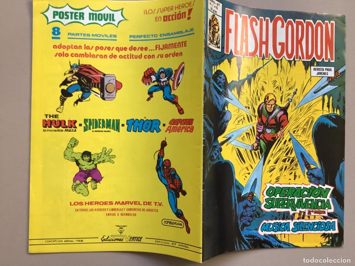 C&oacute;mics: FLASH GORDON VOLUMEN 2 N&Uacute;MERO 15 EXCELENTE ESTADO - Foto 5