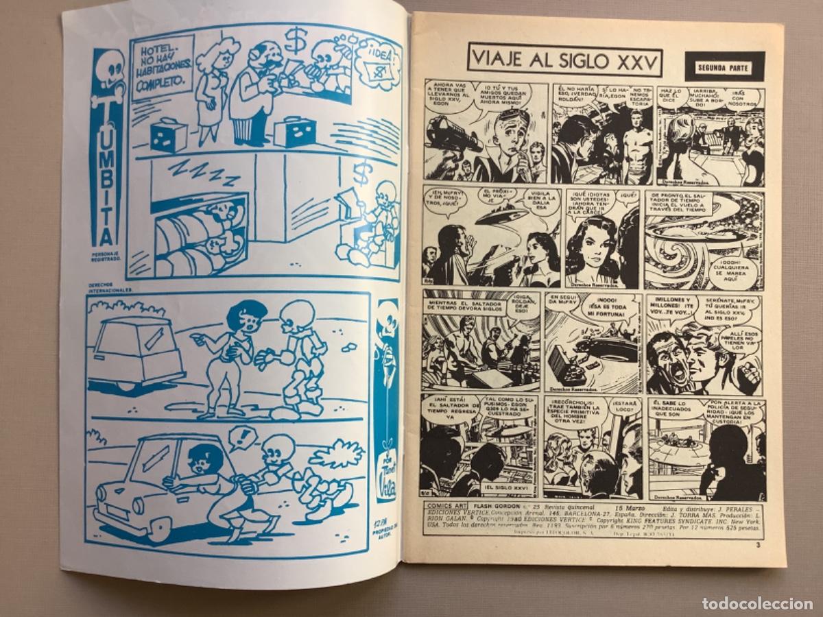 C&oacute;mics: FLASH GORDON VOLUMEN 2 N&Uacute;MERO 25 EXCELENTE ESTADO - Foto 2