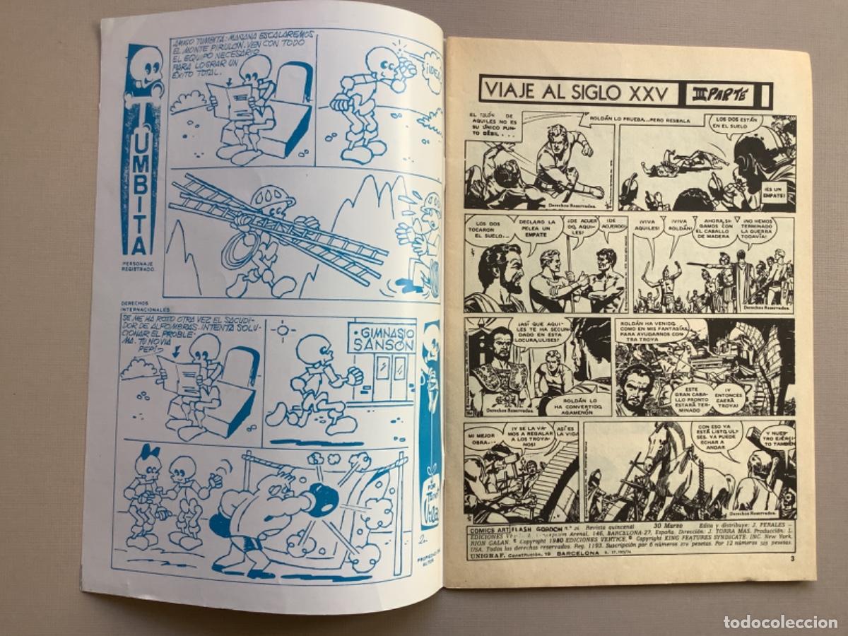 C&oacute;mics: FLASH GORDON VOLUMEN 2 N&Uacute;MERO 26 EXCELENTE ESTADO - Foto 2