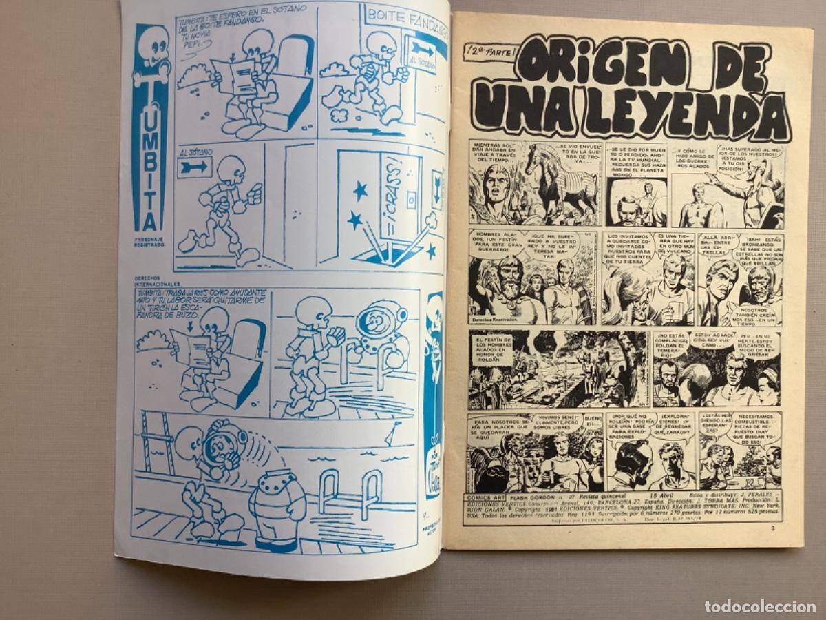 C&oacute;mics: FLASH GORDON VOLUMEN 2 N&Uacute;MERO 27 EXCELENTE ESTADO - Foto 2