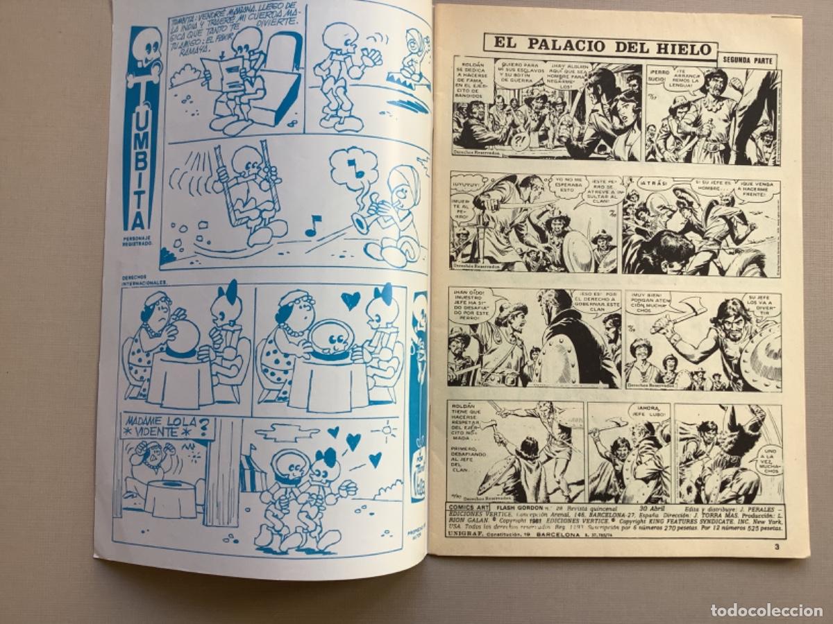 C&oacute;mics: FLASH GORDON VOLUMEN 2 N&Uacute;MERO 28 EXCELENTE ESTADO - Foto 2