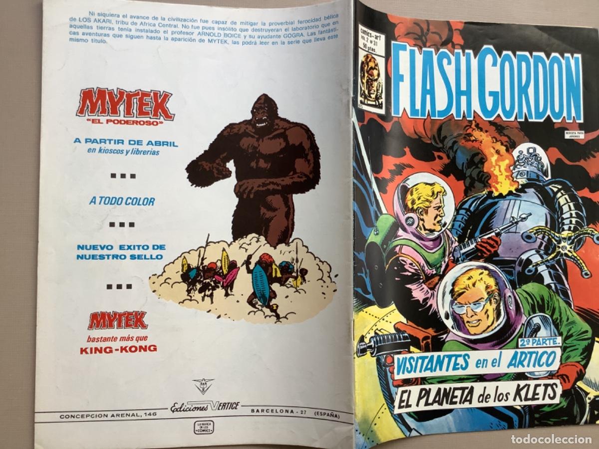 C&oacute;mics: FLASH GORDON VOLUMEN 2 N&Uacute;MERO 31 EXCELENTE ESTADO - Foto 5