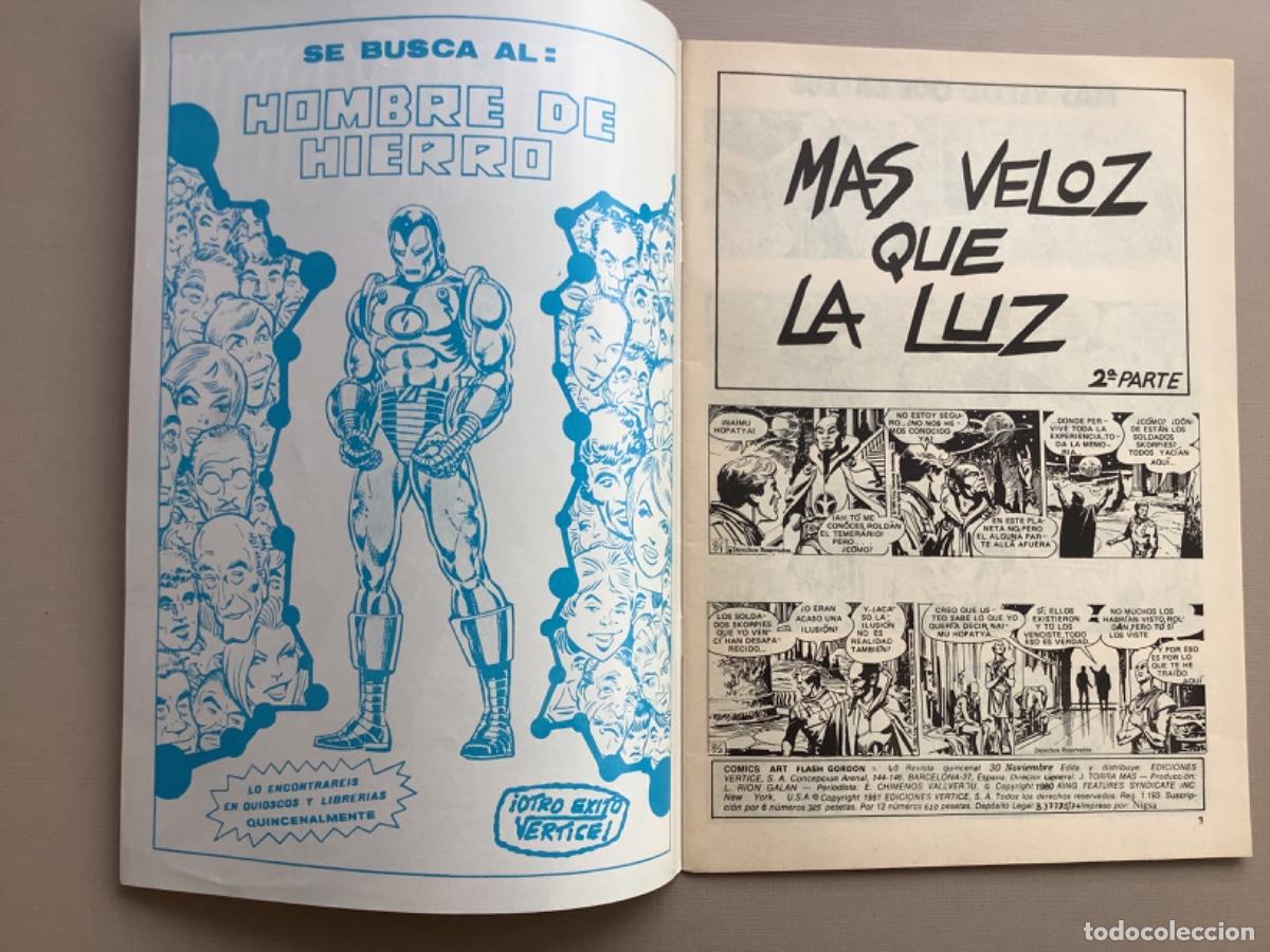 C&oacute;mics: FLASH GORDON VOLUMEN 2 N&Uacute;MERO 40 EXCELENTE ESTADO - Foto 2
