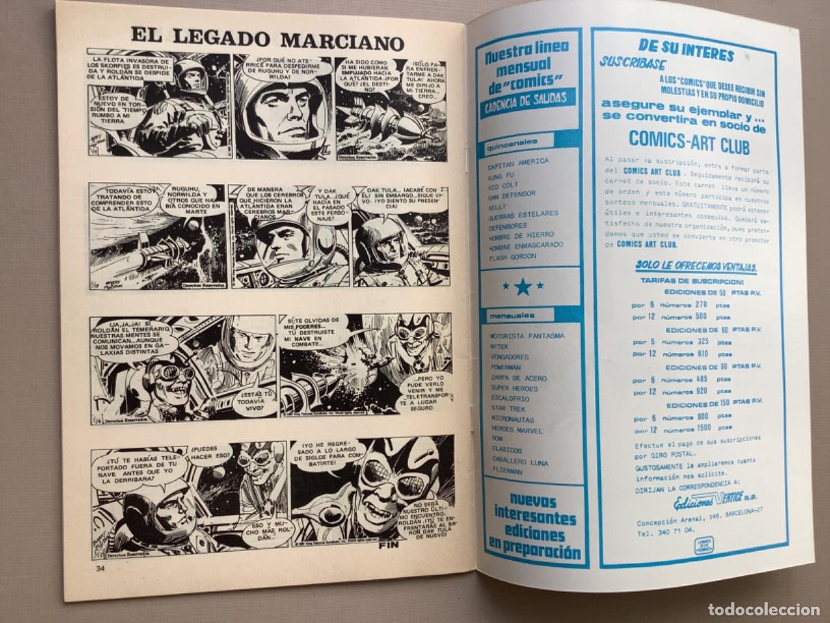 C&oacute;mics: FLASH GORDON VOLUMEN 2 N&Uacute;MERO 40 EXCELENTE ESTADO - Foto 4