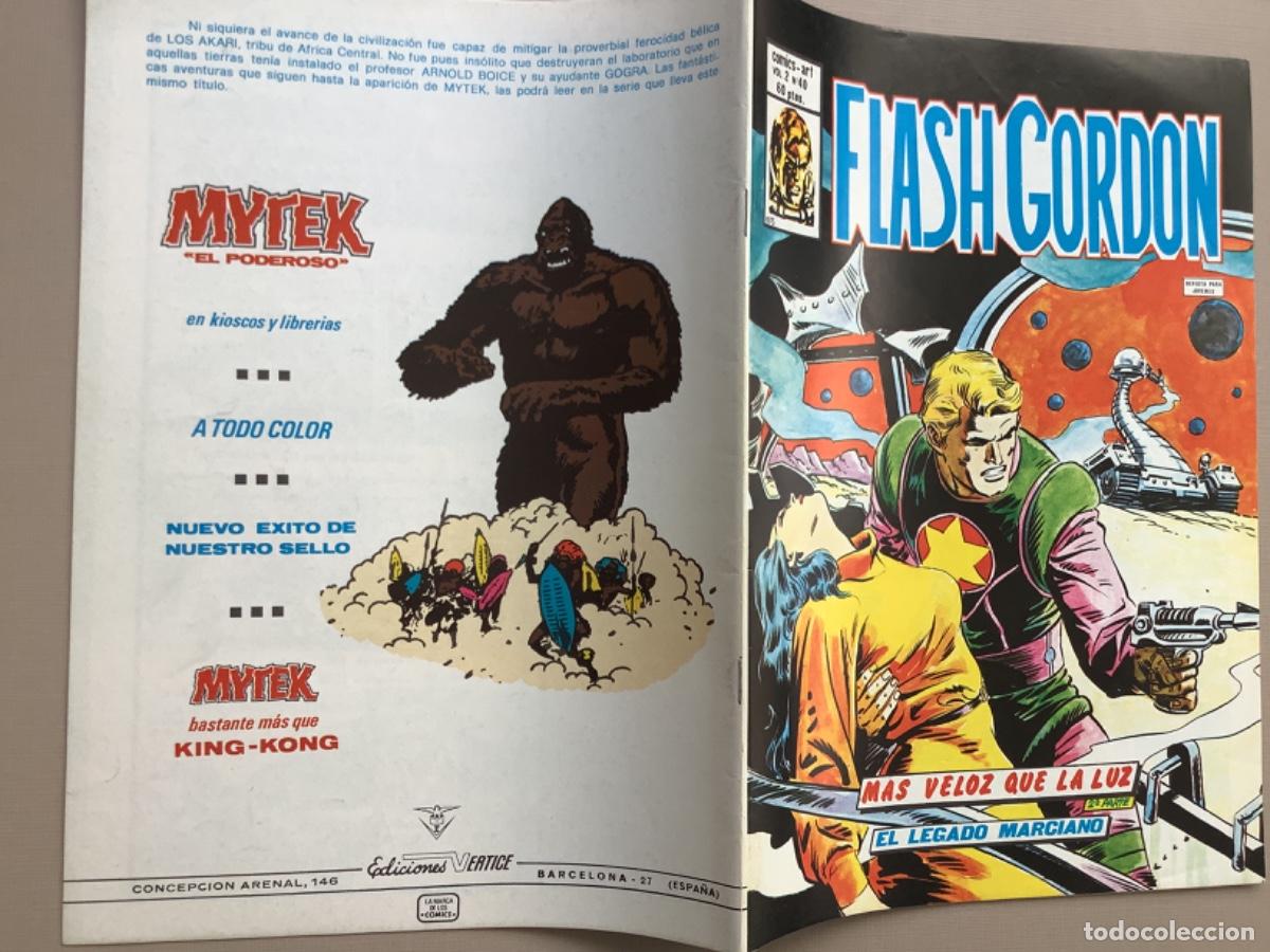 C&oacute;mics: FLASH GORDON VOLUMEN 2 N&Uacute;MERO 40 EXCELENTE ESTADO - Foto 5