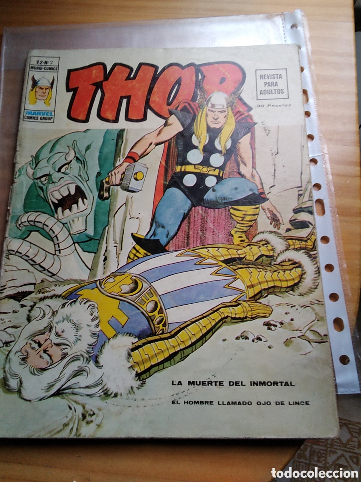 C&oacute;mics: Thor v&eacute;rtice V-2 n&uacute;mero 2 la muerte del inmortal - Foto 1