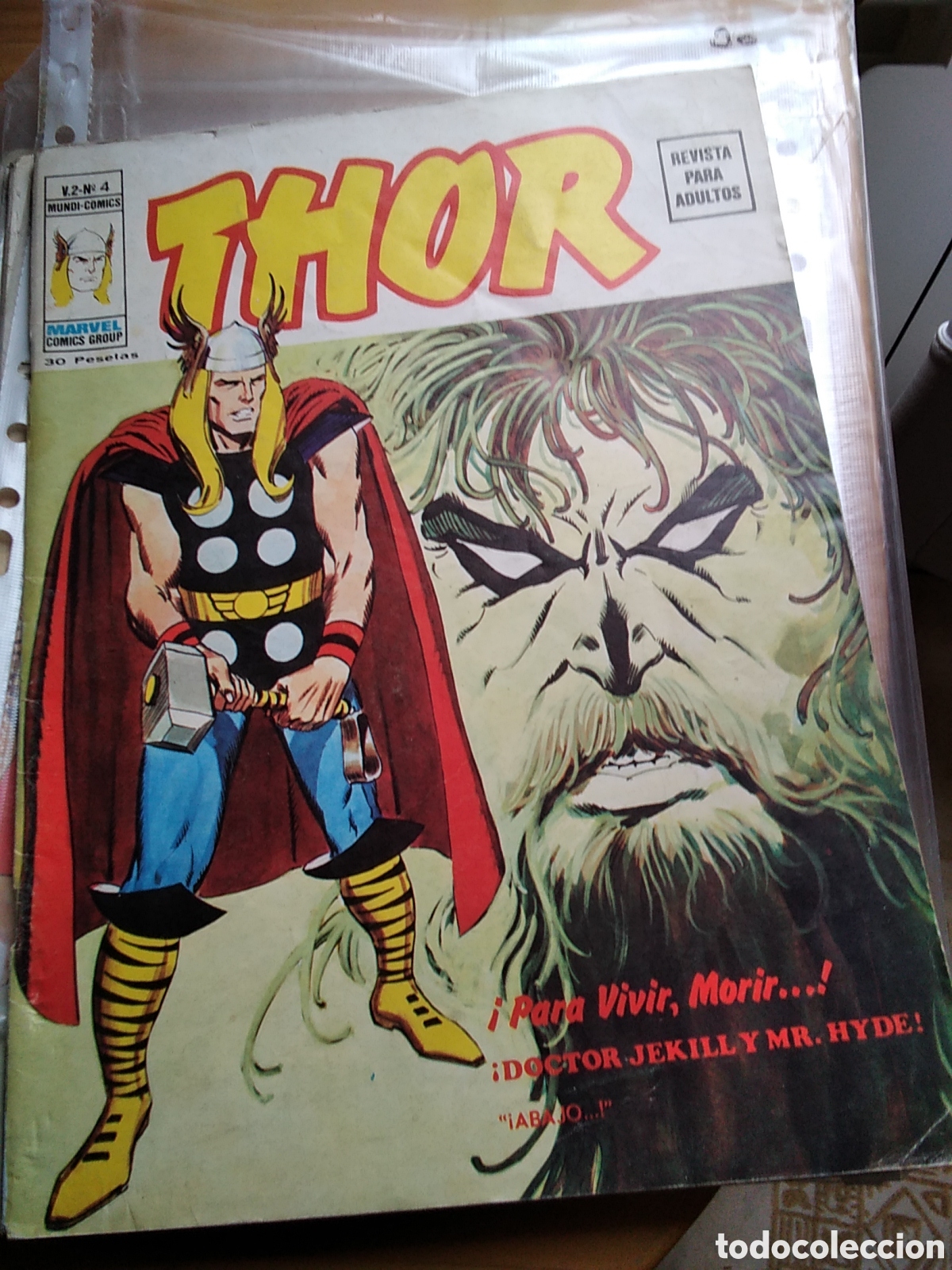 C&oacute;mics: Thor v&eacute;rtice V-2 n&uacute;mero 4 para vivir....morir - Foto 1