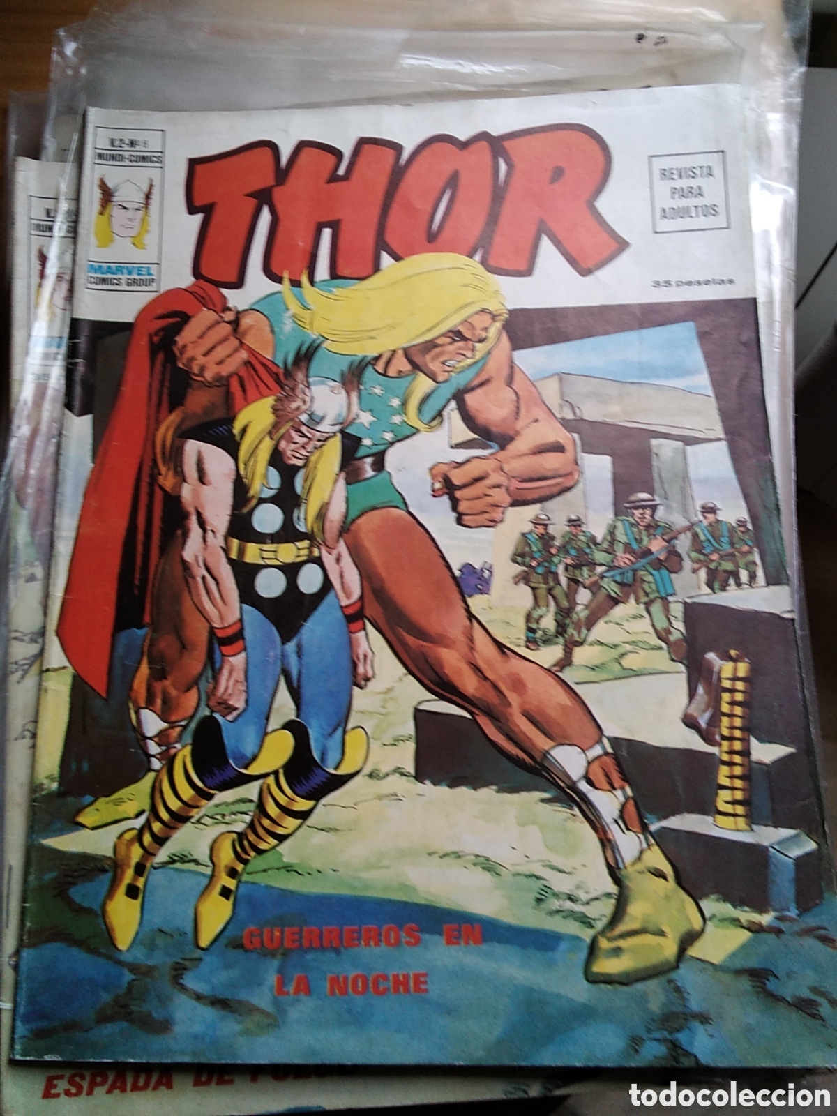 C&oacute;mics: Thor v&eacute;rtice V-2 n&uacute;mero 8 guerreros en la noche - Foto 1