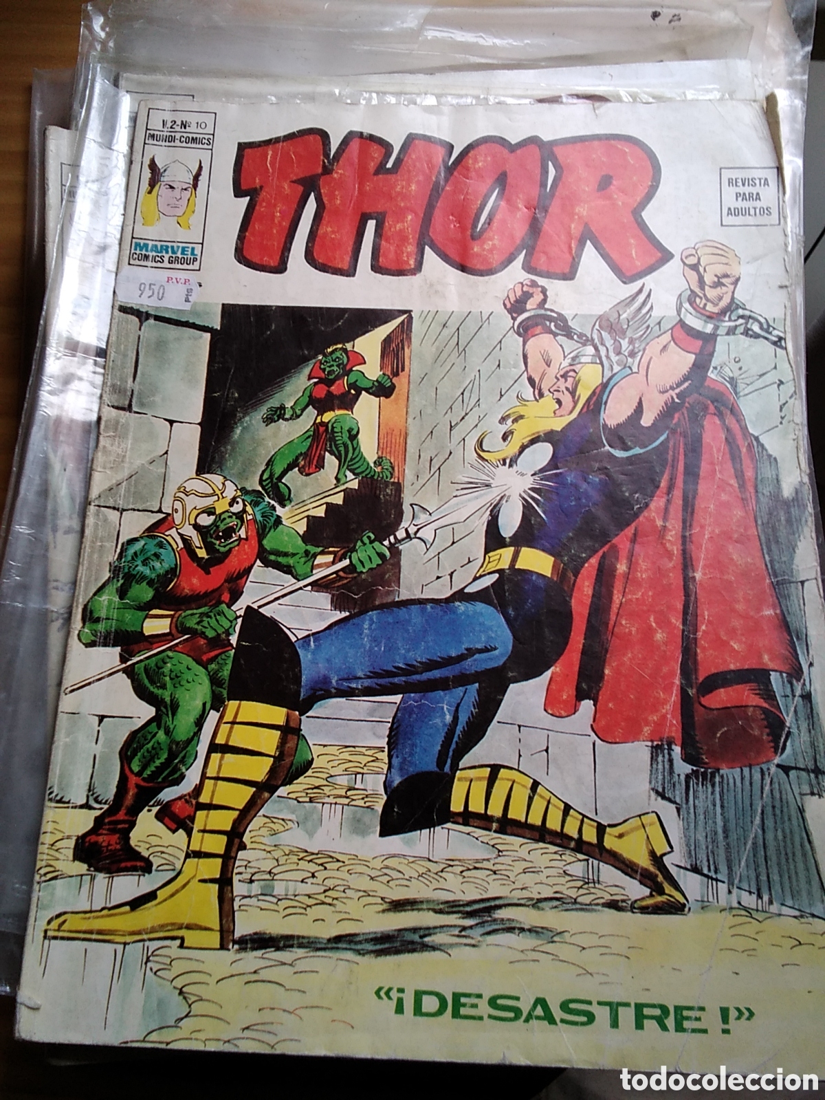 C&oacute;mics: Thor v&eacute;rtice V-2 n&uacute;mero 10 desastre - Foto 1