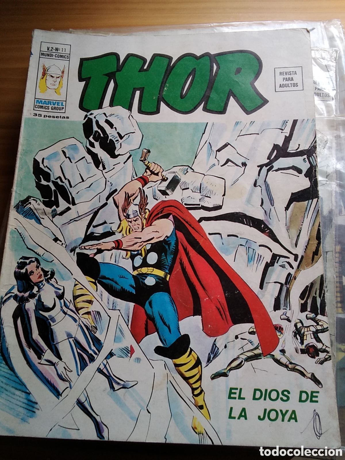 C&oacute;mics: Thor v&eacute;rtice V-2 n&uacute;mero 11 el dios de la joya - Foto 1