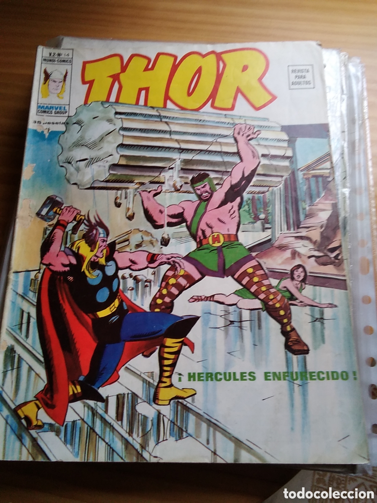 C&oacute;mics: Thor v&eacute;rtice V-2 n&uacute;mero 14 h&eacute;rcules enfurecido - Foto 1