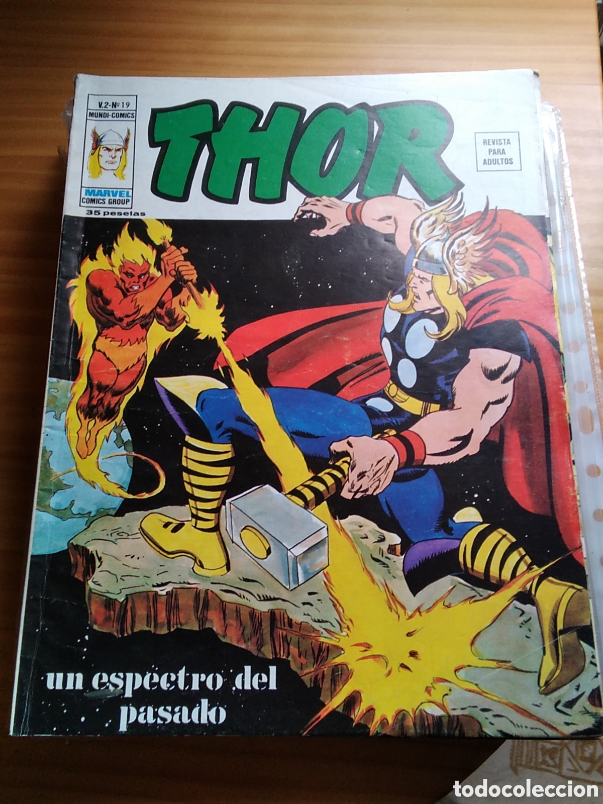C&oacute;mics: Thor v&eacute;rtice V-2 n&uacute;mero 19 un espectro del pasado - Foto 1