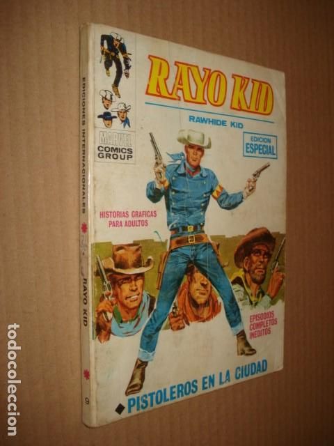 C&oacute;mics: Rayo Kid 9: pistoleros en la ciudad, 1971, Vertice - Foto 1