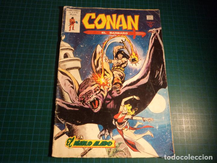 C&oacute;mics: Conan. Vol 2. N&ordm; 43. V&eacute;rtice. Con se&ntilde;ales de uso. (Ref-028) - Foto 1