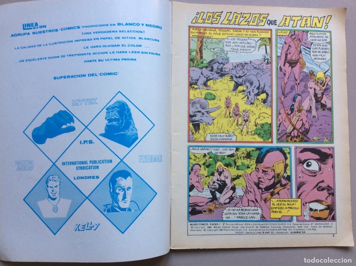 C&oacute;mics: KAZAR N&Uacute;MERO 2 - Foto 2