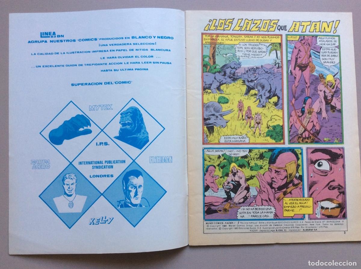 C&oacute;mics: KAZAR N&Uacute;MERO 2 - Foto 2