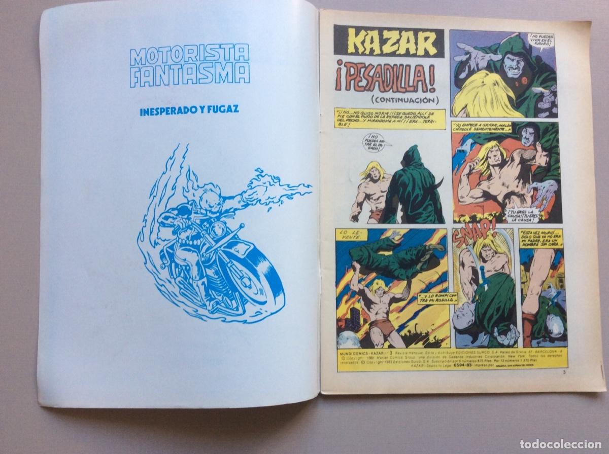 C&oacute;mics: KAZAR N&Uacute;MERO 3 - Foto 2