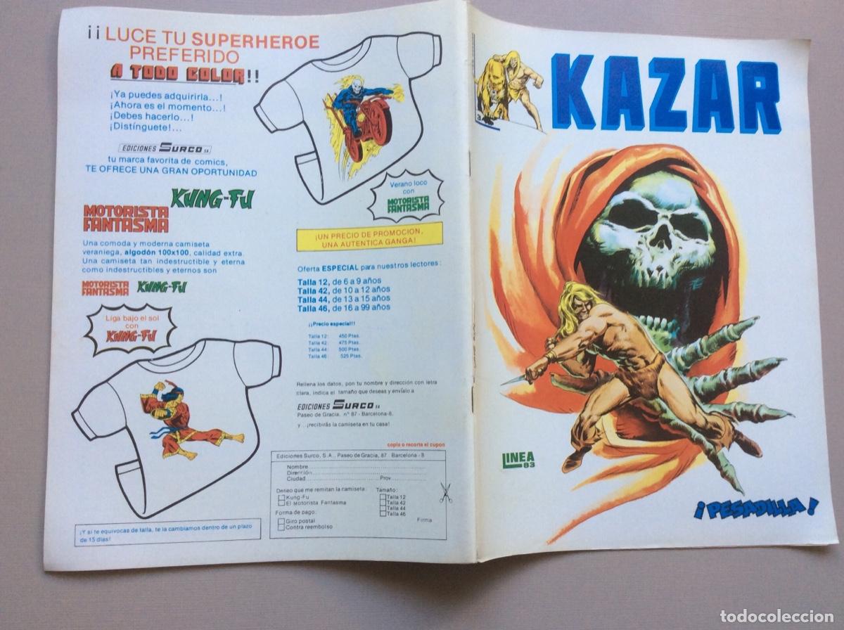 C&oacute;mics: KAZAR N&Uacute;MERO 3 - Foto 5