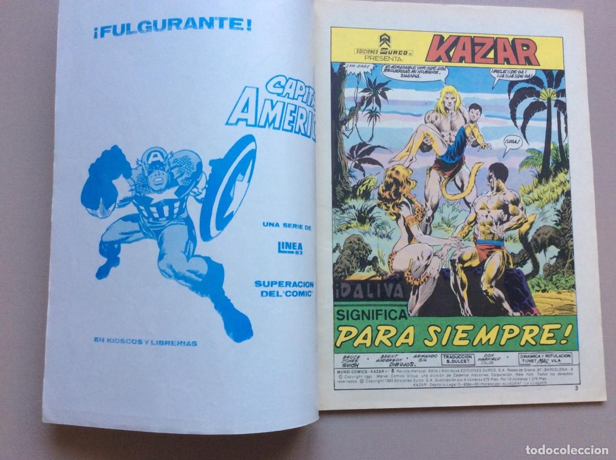 C&oacute;mics: KAZAR N&Uacute;MERO 8 - Foto 2