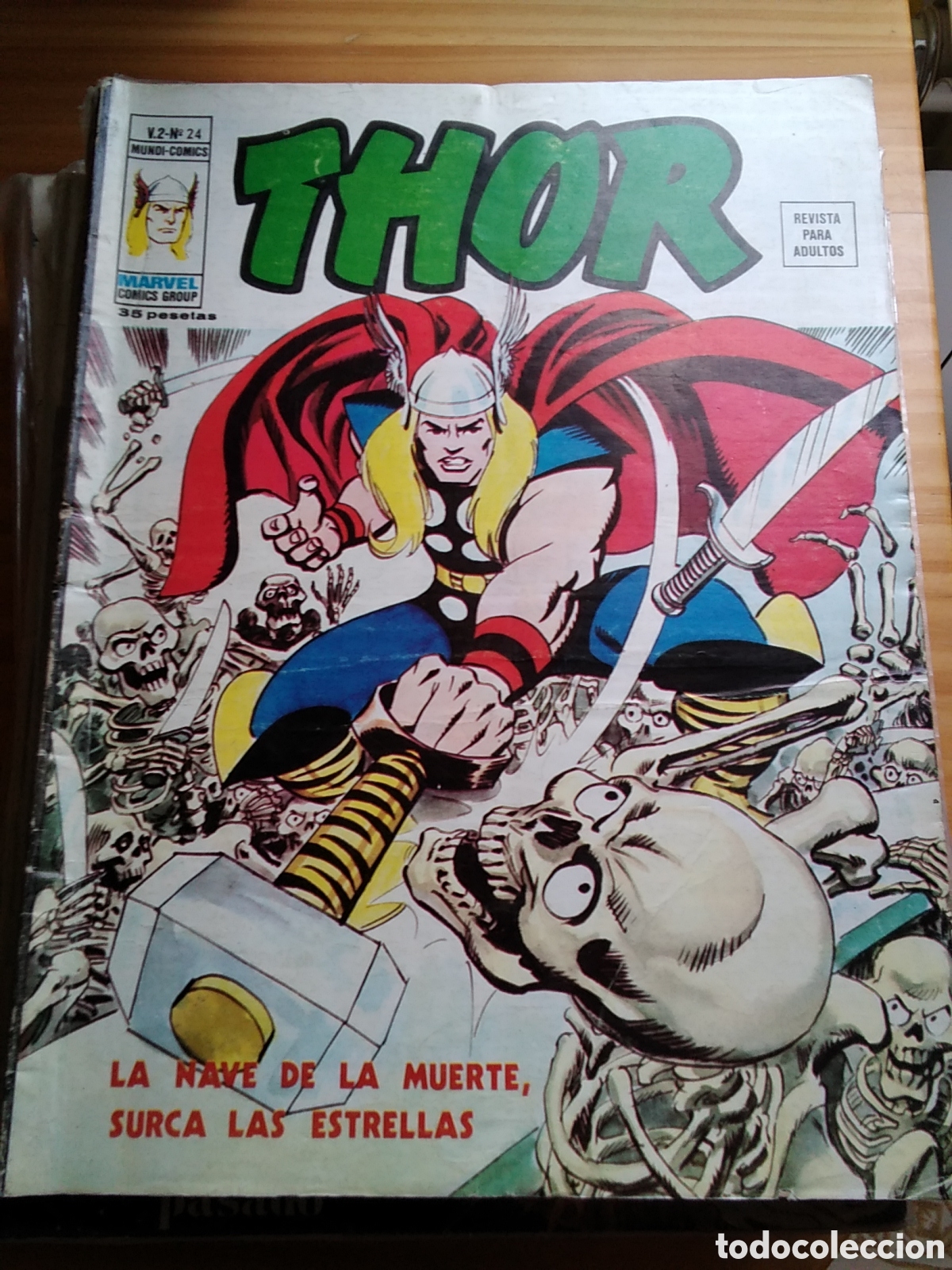 C&oacute;mics: Thor v&eacute;rtice V-2 n&uacute;mero 24 la nave de la muerte surca los cielos - Foto 1