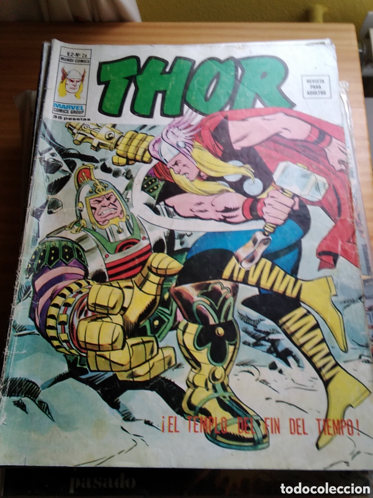 C&oacute;mics: Thor v&eacute;rtice V-2 n&uacute;mero 26 el templo del fin del tiempo - Foto 1