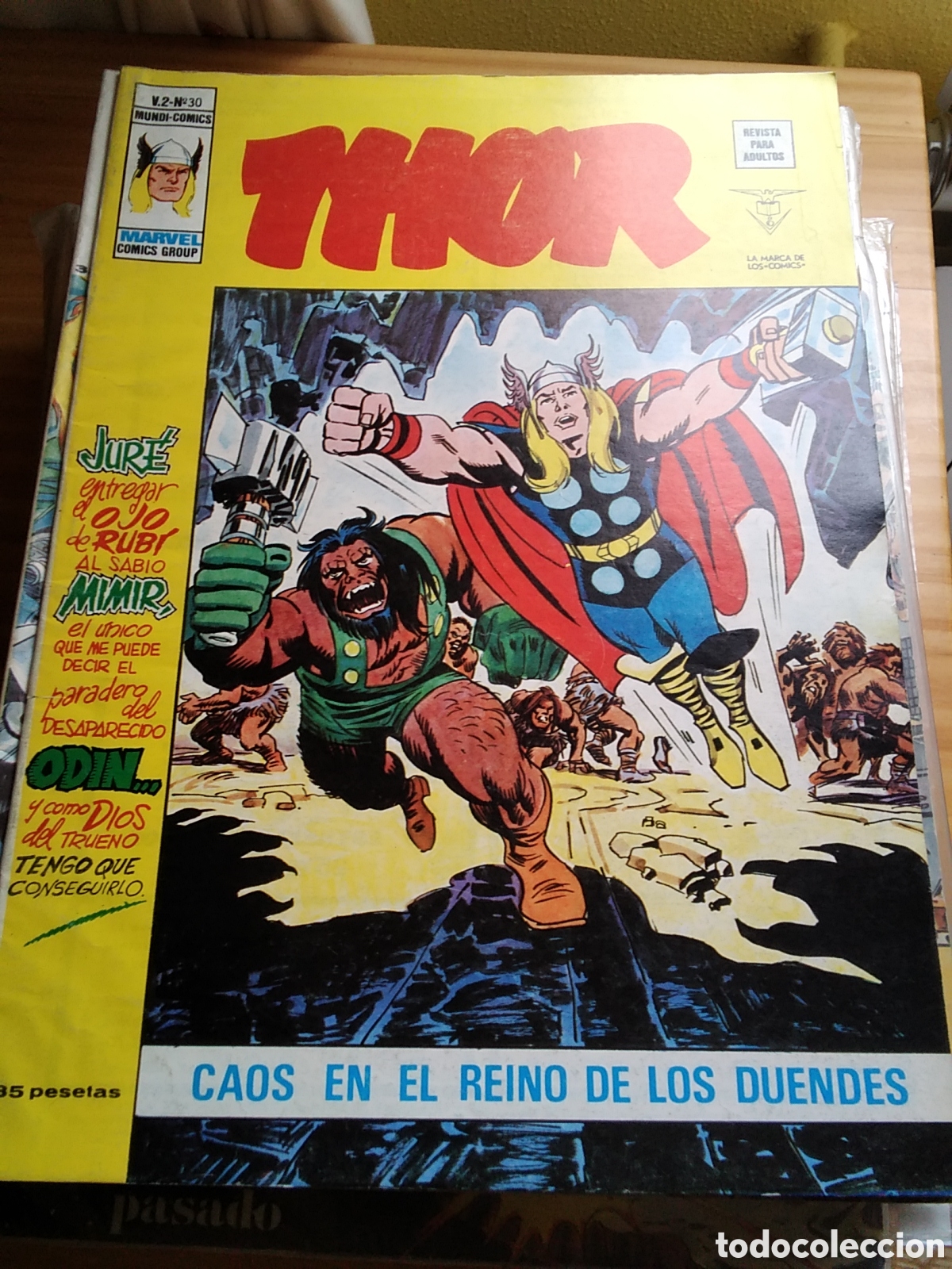C&oacute;mics: Thor v&eacute;rtice V-2 n&uacute;mero 30 caos en el reino de los duendes - Foto 1