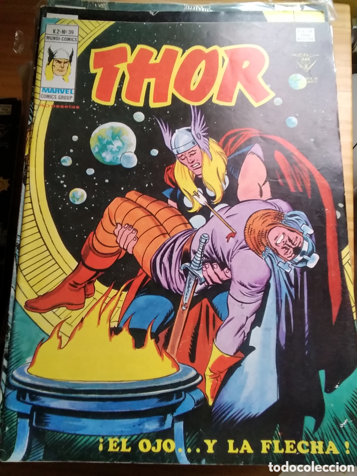C&oacute;mics: Thor v&eacute;rtice V-2 n&uacute;mero 39 el ojo y la flecha - Foto 1