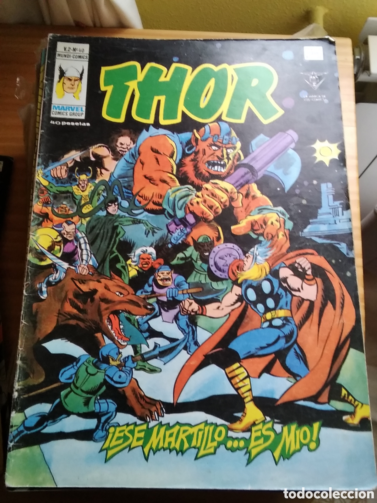 C&oacute;mics: Thor v&eacute;rtice V-2 n&uacute;mero 40 ese martillo es mio - Foto 1