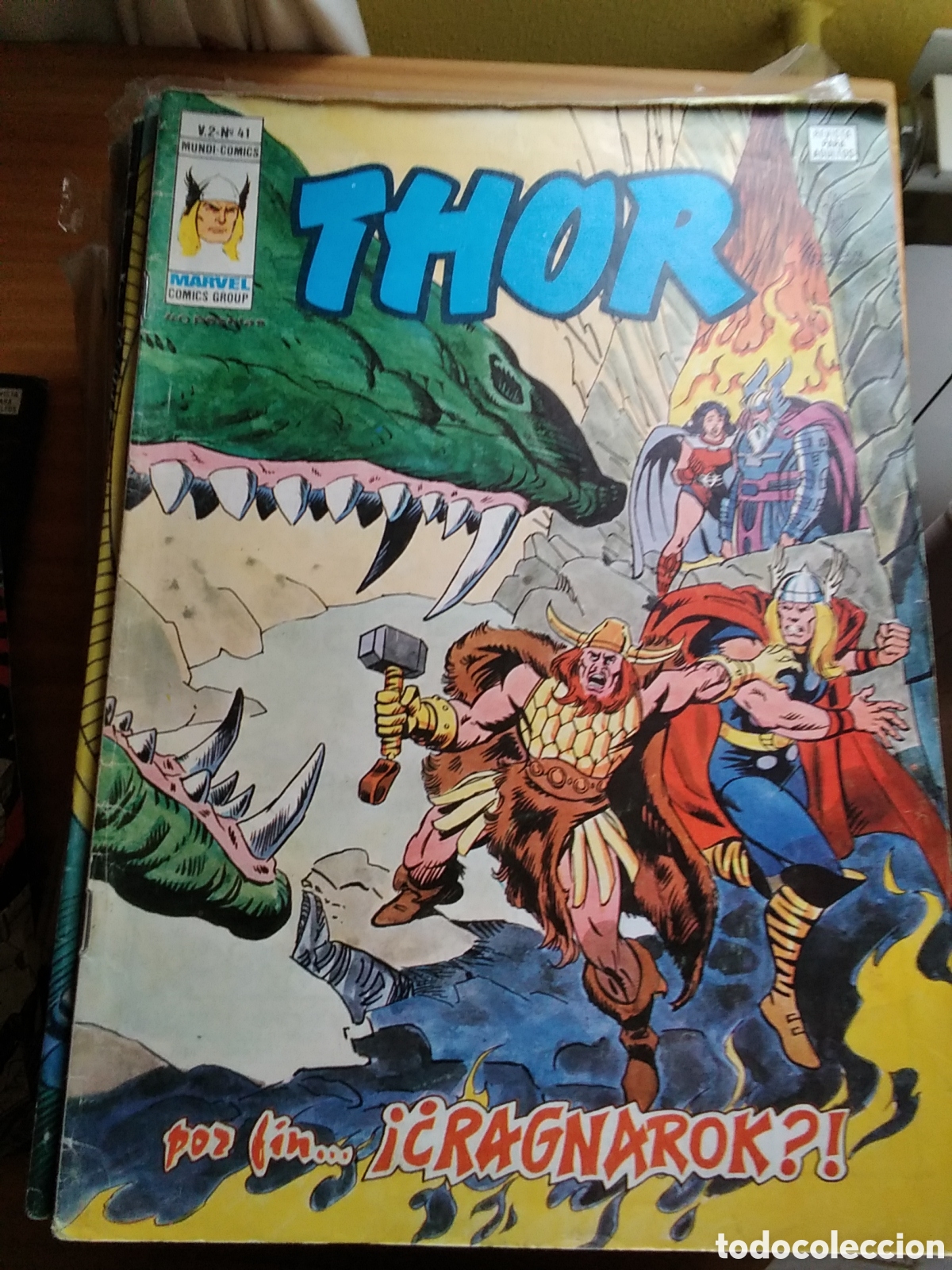 C&oacute;mics: Thor v&eacute;rtice V-2 n&uacute;mero 41 por fin Ragnarok - Foto 1