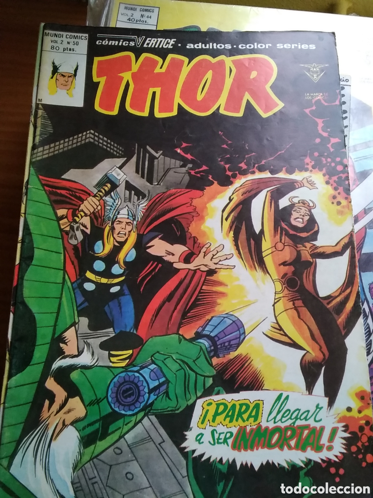 C&oacute;mics: Thor v&eacute;rtice V-2 n&uacute;mero 50 para llegar a ser inmortal - Foto 1