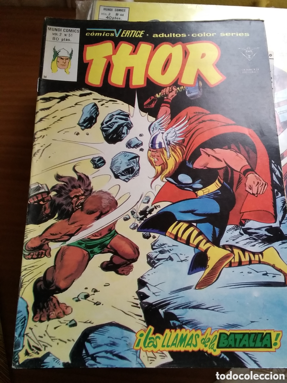 C&oacute;mics: Thor v&eacute;rtice V-2 n&uacute;mero 51 las llamas de la batalla - Foto 1