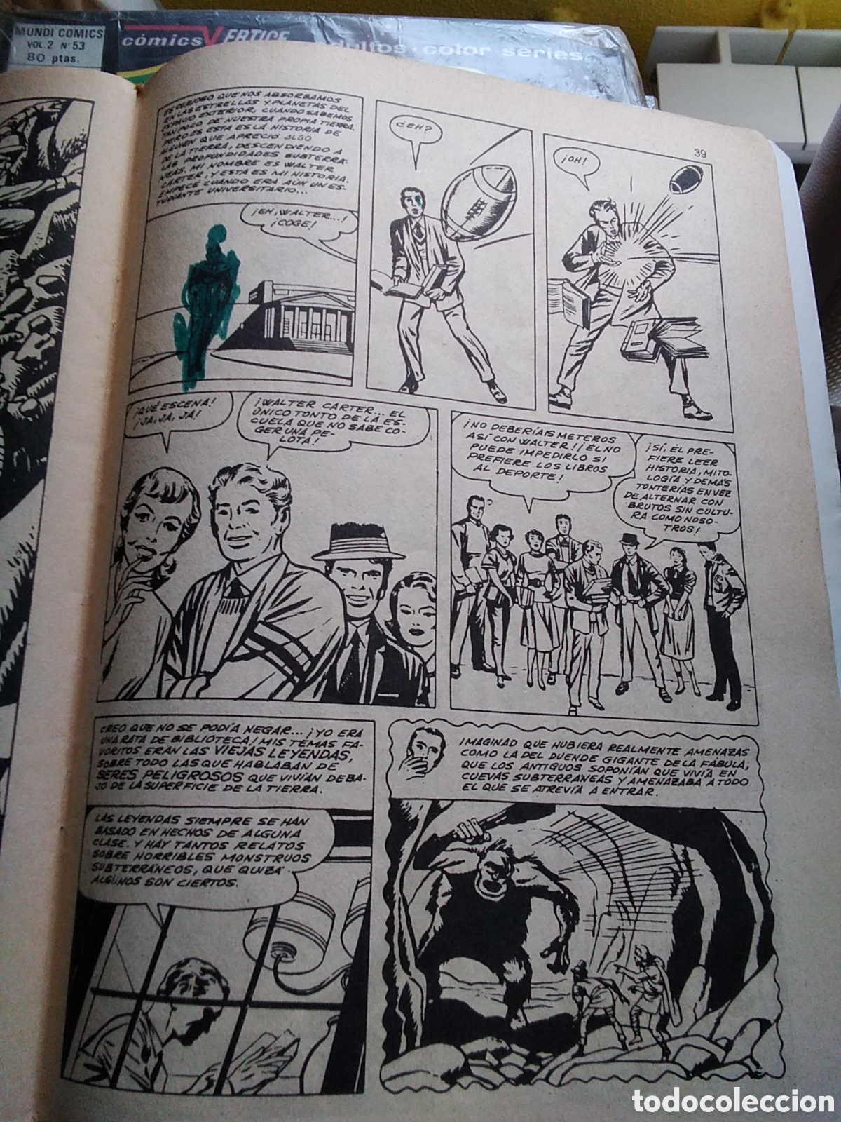 C&oacute;mics: La masa v&eacute;rtice V-2 n&uacute;mero 6 la sombra viviente - Foto 6
