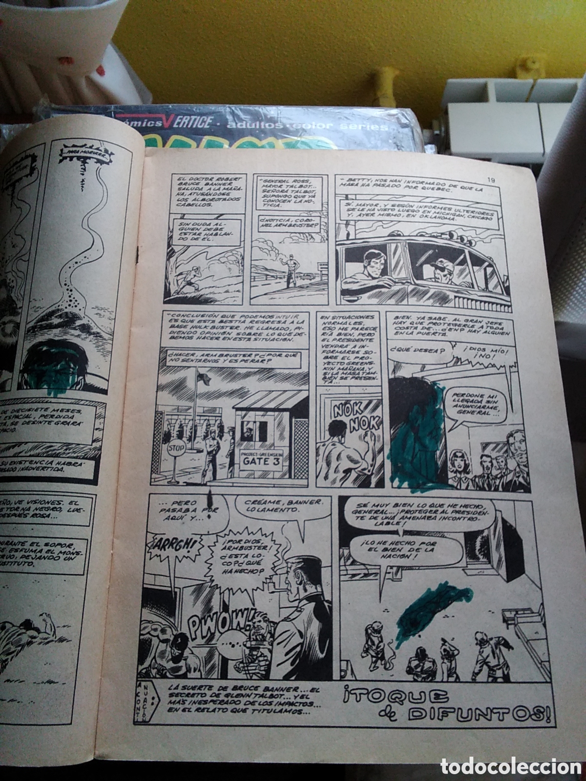C&oacute;mics: La masa v&eacute;rtice V-2 n&uacute;mero 6 la sombra viviente - Foto 7