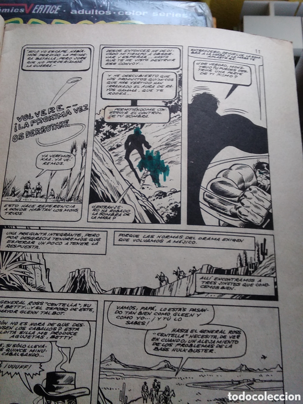 C&oacute;mics: La masa v&eacute;rtice V-2 n&uacute;mero 6 la sombra viviente - Foto 9