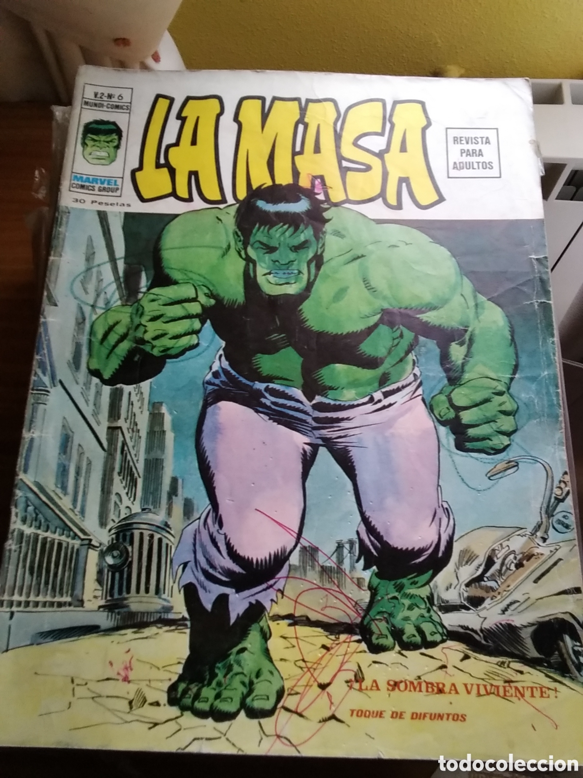 C&oacute;mics: La masa v&eacute;rtice V-2 n&uacute;mero 6 la sombra viviente - Foto 1