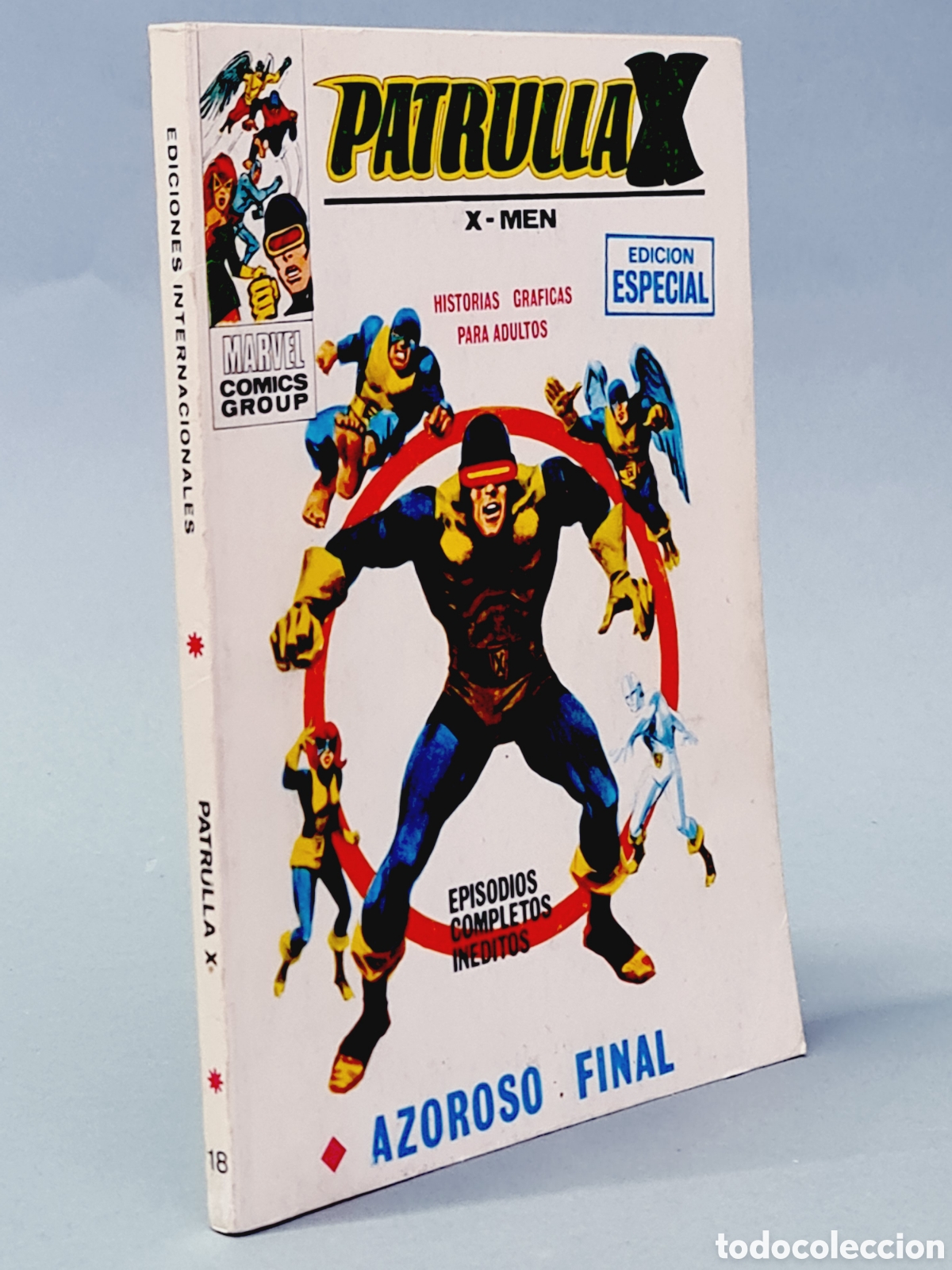 C&oacute;mics: EXCELENTE ESTADO PATRULLA X 18 AZOROSO FINAL TACO EDICIONES MARVEL VERTICE - Foto 1