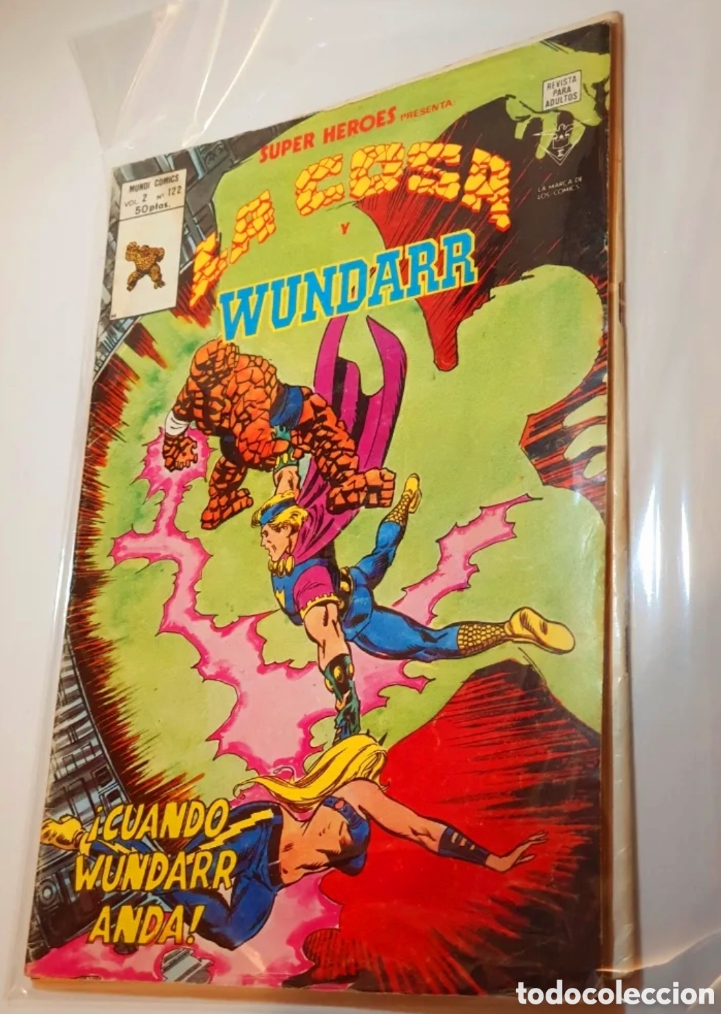 C&oacute;mics: LA COSA Y WUNDARR N&deg;122 ORIGINAL DE LA &Eacute;POCA - Foto 1